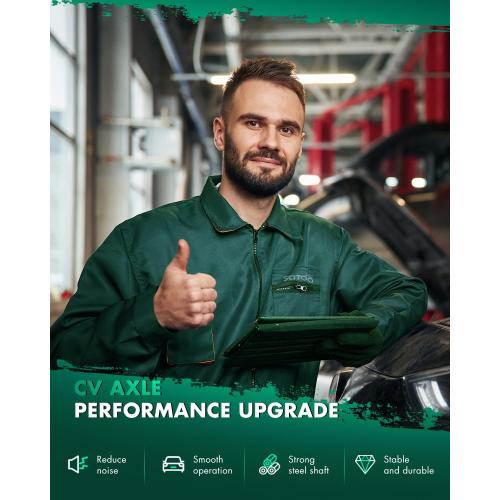 SCITOO Front Right Passenger Side CV Axle Shaft Assembly Fit for Toyota for Highlander 2.5L,3.5L 434100E360,NCV69226