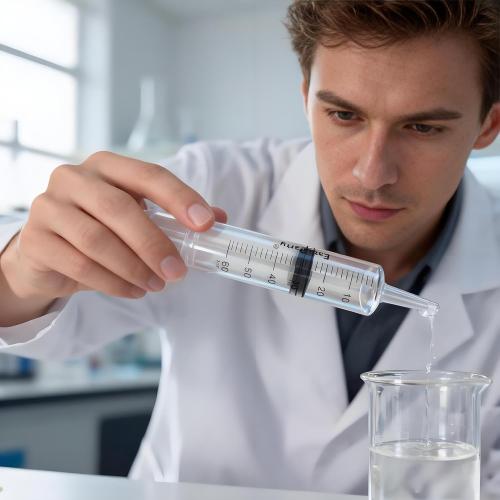 Multipurpose Measuring Syringes with 5 Extra Caps, 50 Pack Reusable 2oz Syringe, and Cleaning Brush - Great for Various Applications