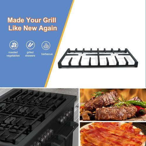 WB31X27150 Center Grate for GE Gas Stove JXGRATE1 WB31X24737 General Electric Gas Range Grate Surface Burner Grate GE Cooktop Parts Stove Top Grate Cast Iron Rack