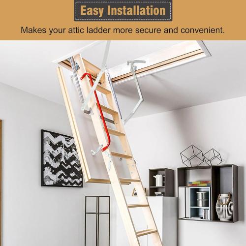 55-2 Attic Ladder Hinge Arms,Compatible with Werner Mk5, WU2210, W2208, W2210, Suitable for Werner Attic Ladders Manufactured After 2010, Heavy Duty Thick Galvanized Material