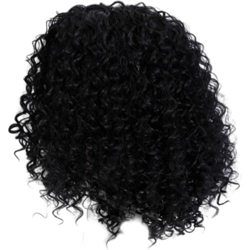 Gorgius....Short curly human hair wigs. Realistic curly wigs for Black women. Short wig that's easy to wear and care for, ideal for parties and everyday use.