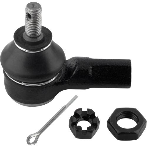 BOXI (Set of 4) Front Inner and Outer Tie Rod Ends Set Fit for Acura EL 2001 2002 2003 2004 2005 | for Honda Civic 2001 2002 2003 2004 2005 | Replace ES3581 EV469