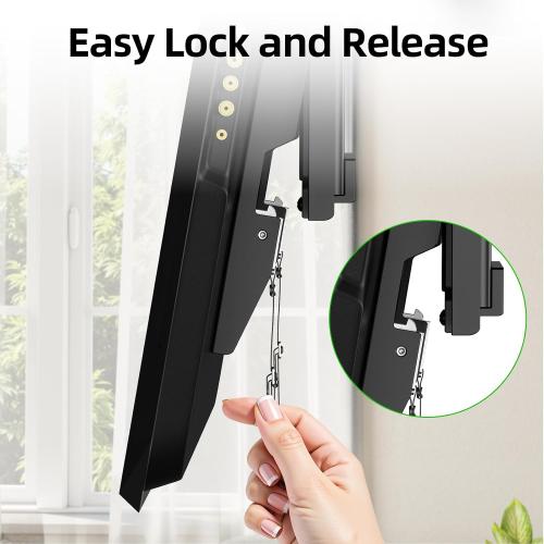 USX MOUNT TV Wall Mount,Low Profile TV Mount for Most 42-95 Inch Flat Screen Televisions,Max VESA 600x400mm Fixed Wall Mount Bracket Holds up to 132 lbs,Fits 16/18/24 Studs