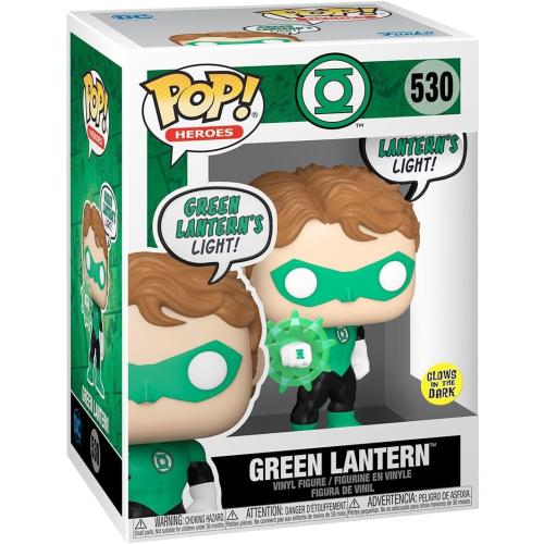 Funko Pop Heroes: DC - Green Lantern - (Beware),- (Glow-in-The-Dark) - DC Comics - Collectable Vinyl Figure - Gift Idea - Official Merchandise - Toys for Kids & Adults - Superheroes Fans