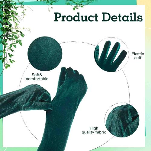 Kavoc 4 Pcs Halloween Mermaid Cosplay Costume Include Dark Green Pantyhose,Gloves,Seashell Bra and Belt for Adults Role Play Party Accessories Supplies（Style2）