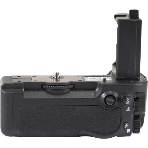 FocusFoto Vertical Multi Power Battery Pack Grip Holder for Sony Alpha A1 II A1II, A9 III A9III Camera, Replacement for VG-C5, uses One or Two NP-FZ100 Batteries (Batteries NOT Included)