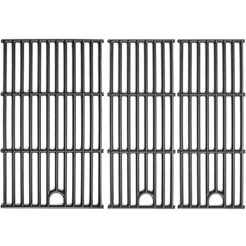 Cooking Grates for Charbroil Performance Grill - 463365021 463365522 463352521 463350521, Grill Grates for 463366022 463350722 463352021,Cast Iron, 17, 3 Packs