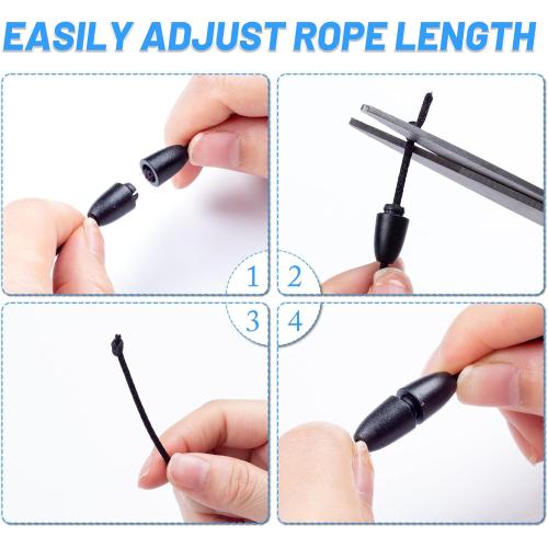 9 in 3 Sets Retractable Lanyards for ID Badges with ID Holder Teacher Lanyard for Women Cute Nurse School Silicone Beaded with Badge Reel