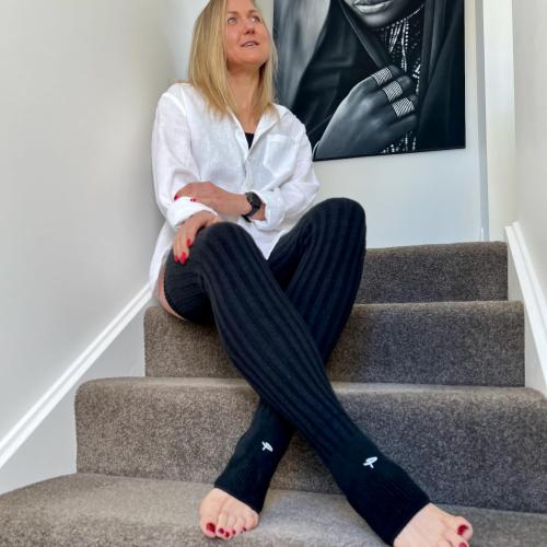 High Thigh Leg Warmers for Women - Long, Thick Socks for Women - Ideal for Ballet, High Socks with Superior Comfort