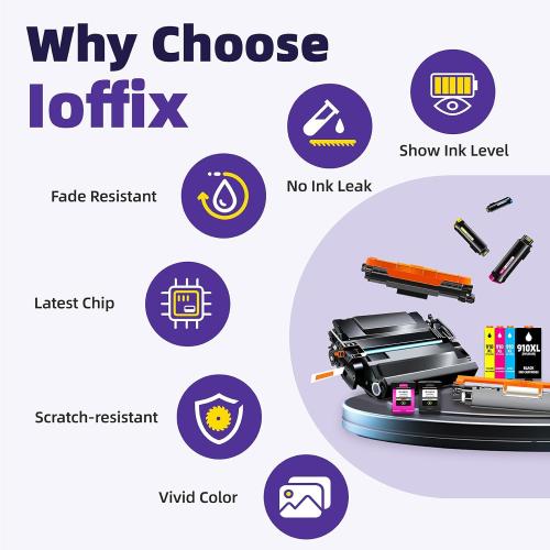 65XL Remanufactured Ink Cartridges Combo Pack Compatible with HP 65 XL Ink Cartridges Compatible with HP DeskJet 3755 3700 Series Printers (B CMY, 2 Packs)