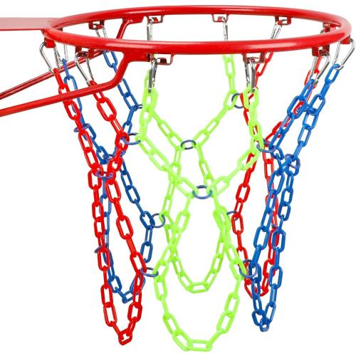 Basketball Net All Weather Anti Whip,Heavy Duty Replacement Basketball net Indoor Outdoor Standard 12 Loops Basketball Hoop