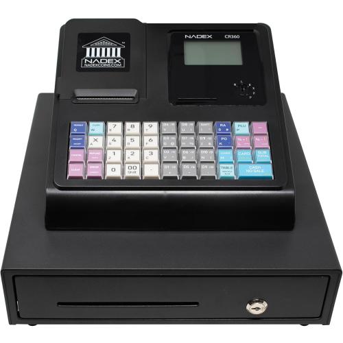 Nadex Coins Thermal-Print Electronic Cash Register, Black, NWHNXTE1376