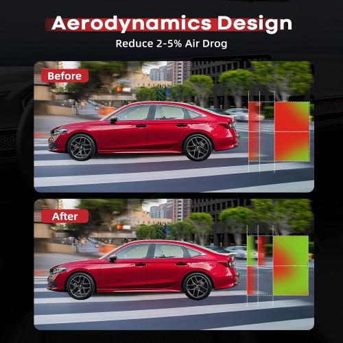 Rear Spoiler Wing Compatible with 2022 2023 2024 2025 2026 Honda Civic Sedan Sport Rear Trunk Spoiler Wing Lip for Honda Civic Sedan Accessories (Glossy Black)