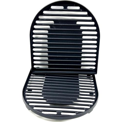 DC126 Cast Iron Grill Cooking Grates for Coleman Roadtrip Swaptop Grills LX LXE LXX, Non-Stick Grids Grates, 2 Pack