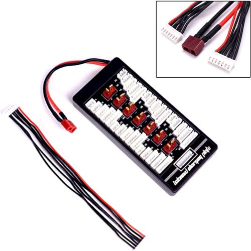 T Plug Deans Parallel Charge Board 2S-6S Lipo Balance Charging Board Imax B6 B6AC Charger Expansion Board