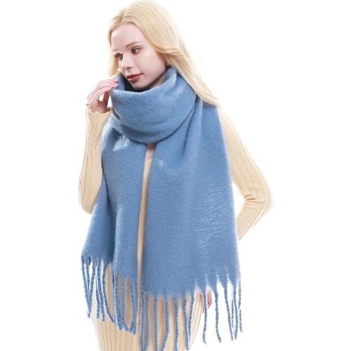 RIIQIICHY Chunky Scarf for Women Winter Warm Thick Scarves Oversized Blanket Scarf