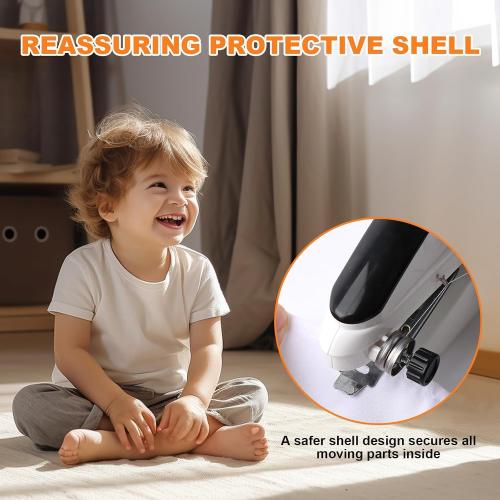 CJC Handheld Sewing Machine,Sewing Machine for Beginners,Two Speed Adjustment Electric Handheld Mini Sewing Machines,Easy to Use and Fast Stitch Suitable for Clothes,Fabrics,DIY Home Travel