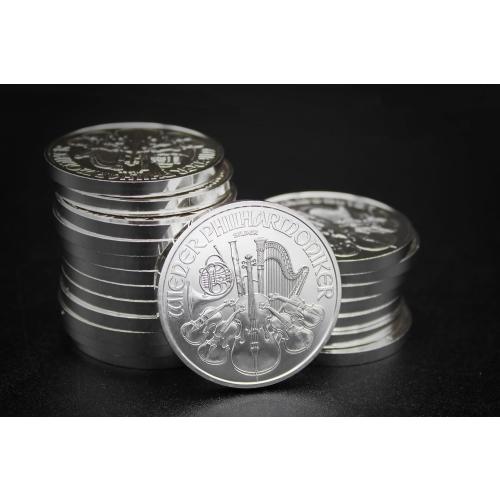 2008 - Present (Random Year) 1 oz Austria Silver Vienna Philharmonic Coin Brilliant Uncirculated with Certificate of Authenticity 1.5€ Seller BU