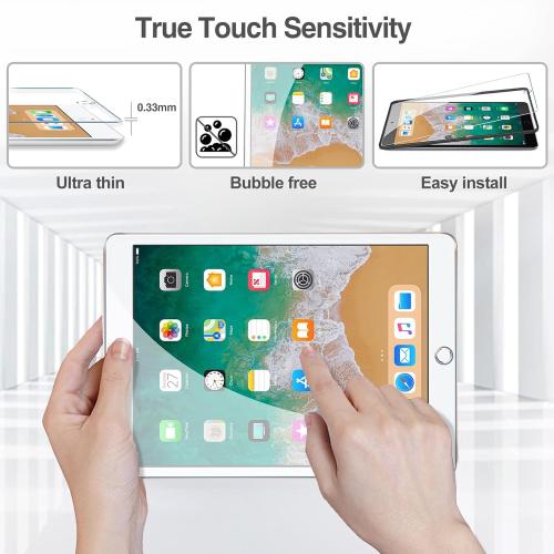 ProCase 2 Pack Screen Protector for iPad 6th/5th/ Air 2/Air 1/ iPad Pro 9.7