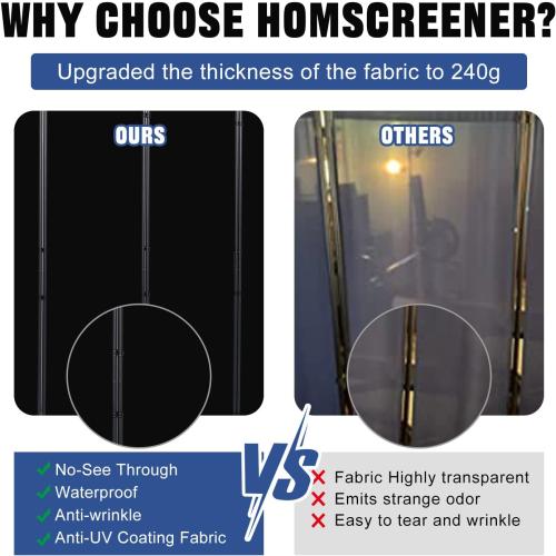 Room Divider 6FT Portable Room Dividers and Folding Privacy Screens, 88'' W Fabric Divider for Room Separation, 4 Panel Partition Room Dividers Screen