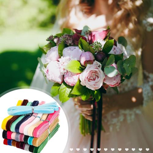 Syhood 60 Yards 3/8 Velvet Ribbon Assorted Colors Bulk for Gift Wrapping DIY Craft Hair Bow Tree Wreath Bows Door Garland Wedding Decor