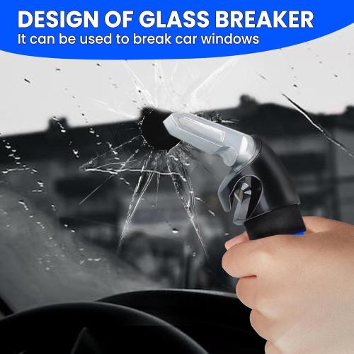 Car Handle Assist for Elderly - Car Door Handle for Elderly & Seniors & Handicap - Multifunction Car Armrest Portable Bar（2Pack Blue and Strap）