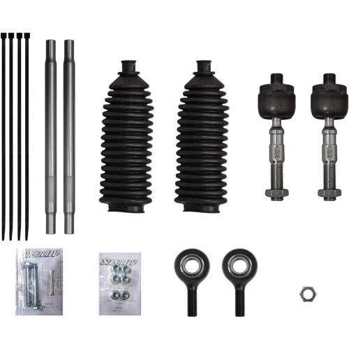 SuperATV Heavy Duty Tie Rod Kit for Can-Am Maverick Trail 700/800 / 1000 (2018 ) - Complete Assembly with Ends