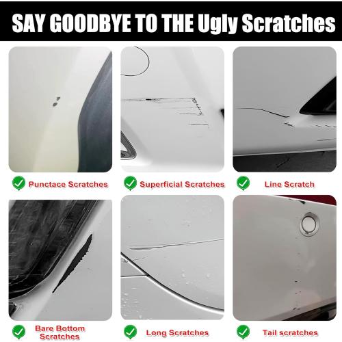 Car Touch Up Paint(Urban Gray Pearl(NH-912P)) for Honda, Car Paint Scratch Repair Kit, Quick & Easy Solution to Repair, 2 in 1 Scratch Remover Pen with Color-Matched