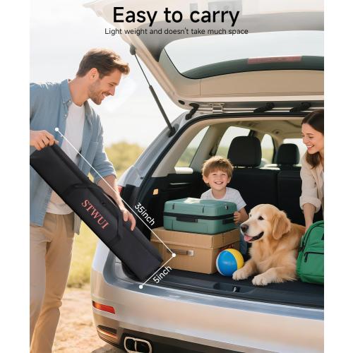 Projector Screen with Stand - 150 Inch Portable Projector Screens Outdoor Indoor Projector Screen 16:9 4K HD Outdoor Movie Screen with Carry Bag,Enioy Home Theater Projection Screen