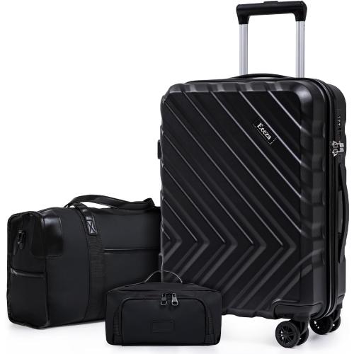 Luggage Sets 3 Piece,Suitcases with Wheels,Carry On Luggage Set 22x14x9 Airline Approved,Hardshell Luggage Sets With TSA Lock,20 Inch Carry On Suitcase