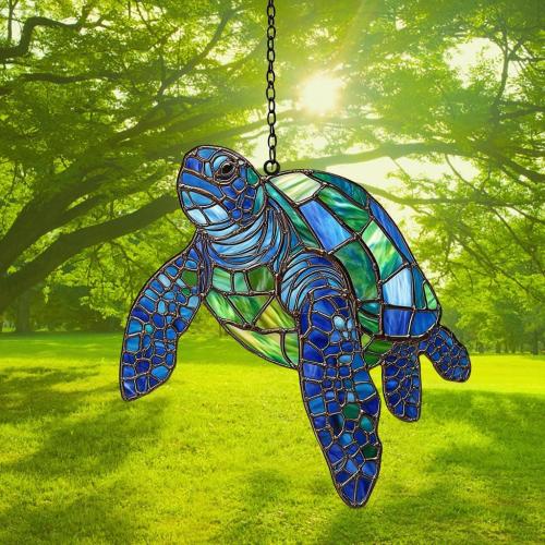 Sea Turtle Acrylic Suncatcher