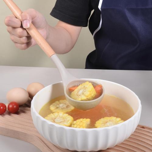 Kitchen Utensils Set-34 Pcs,Silicone Cooking Utensils Set for Nonstick Cookware,446℉Heat Resistance Silicone Spatulas Set, Wood Handle-Kitchen Gadgets Tools (Khaki)