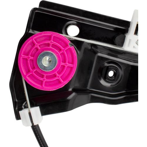 BOXI 751-576 Front Right Passenger Side Window Regulator with Motor Fits for Chevrolet Chevy Volt 2011 2012 2013 2014 Hatchback 1.4l L4 2-Pins Plug-in Hybrid EV-Gas (PHEV) / 25994200