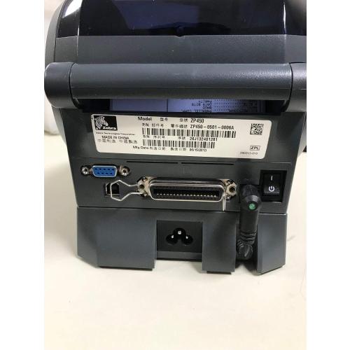 ZEBRA ZP 450 Label Thermal Bar Code Monochrome Printer ZP450-0501-0006A (Renewed)
