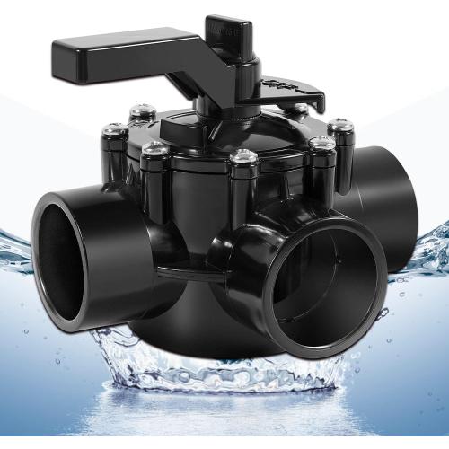 4715 3-Port 1.5 to 2-Inch Diverter Valve Replace Part for Jandy 1.5 Inch 3 Way Positive Seal Diverter Valve Compatible with Ground Pool, Tub & Spa System