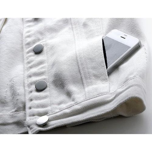 3XL-Size- VIEWON Women's Casual Denim Waistcoat Frayed Sleeveless Ripped Jacket Vest with Pockets