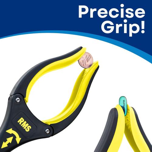 RMS 2-Pack 34 Inch and 21 Inch Grabber Reacher with Rotating Jaw - Mobility Aid Reaching Assist Tool