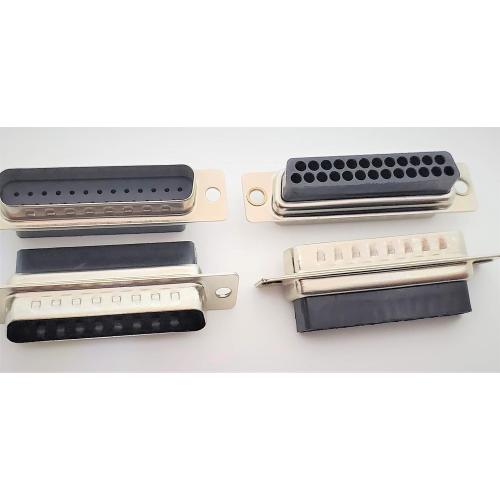 PC Accessories - Connectors Pro DB25 Male D-Sub Crimp Type Connector, 25 Pcs PK No Pins