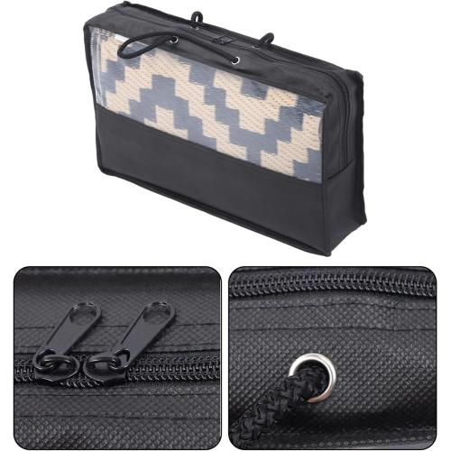 WFLNHB Outdoor Rug 4x6ft, Foldable Reversible Outdoor Plastic Straw Rug, Outdoor Carpet, Outside for Patio, Camp, Picnic, Balcony, Deck, Backyard, Black and Beige