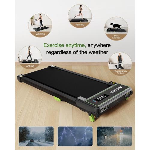 Walking Pad with Incline, Under Desk Treadmill for Home, 2.5HP Portable Treadmills with Remote Control, 4 in 1 Incline Treadmill with LED Display