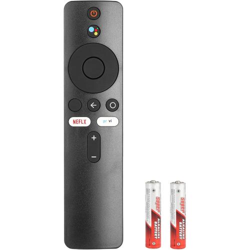 XMRM-006 Voice Remote Control Compatible with Xiaomi MI TV Stick Box S/4S/4K MDZ-22-AB MDZ-24-AA Replacement Controller with Netflix & PrimeVideo Buttons with Batteries