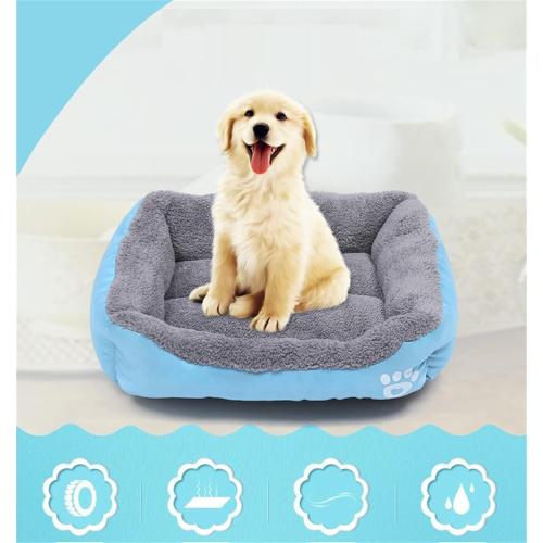 Dog Beds for Small Medium Large Dogs Rectangle Sleeping Pet Bed Washable Dog Bed Coffee Size Large