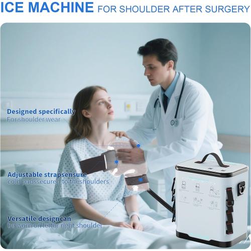 ICYTHRP Programmable Timer Cold Therapy Machine for Shoulder w/Quiet Pump