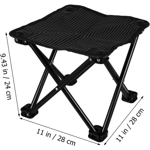 Lightweight Outdoor Folding Chairs for Fishing Outdoor Activities Oxford Fabric Compact Easy Storage