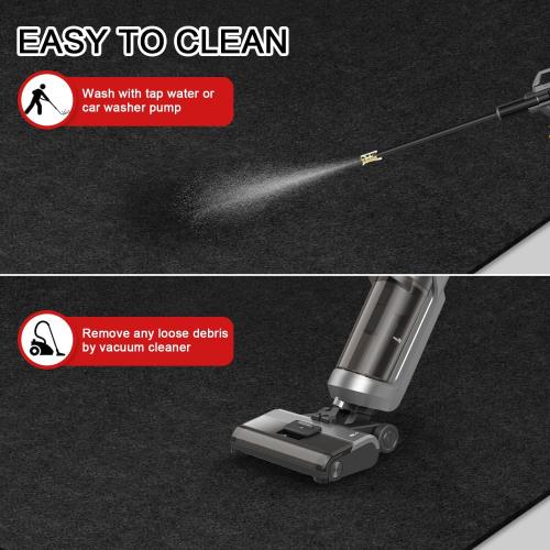 2-Pack Golener Oil Spill Mat - Garage Floor Mat, Absorbent Oil Pad, Premium Maintenance Mat, Waterproof, Contain Liquid, Protect Garage Surface from Spill & Stain, Reusable, Washable, Durable, 29”x36”