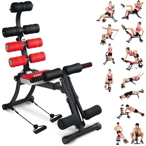 22 in 1 Wonder Master Core & Abdominal Workout Equipment, Foldable & Adjustable Rowing Machine, Core Strength Training& Abdominal Exercise Trainers with 22 Ways to Exercise for Home Gym