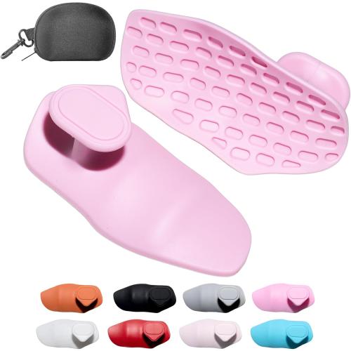 Silicone Gym Grips for Weight Lifting,Workout Gloves for Women Men Alternative,Anti Slip Gym Workout Grip,Rubber Gym Hand Grips-Weightlifting Grips Pad for Barbell,Pull Up,Ryptfit,Training
