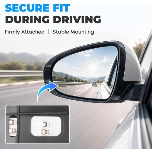 Passenger Side Heated Mirror Glass Fits for Ford F-150 2015 2016 2017 2018 2019 2020 Right Convex with Blind Spot Mirror Replacement for FL3Z17K707A