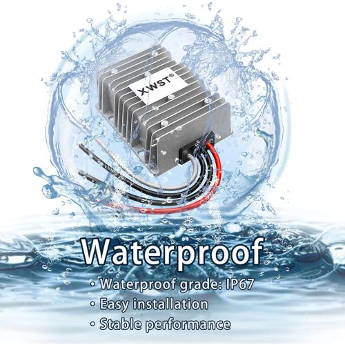 DC 12v 24V Step up to 36v Converter Regulator 15A 540W Power Supply Power Converter Waterproof Module Transformer Adapter for Motor Car Truck Vehicle Boat Solar System(12V24V to 36V 15A)