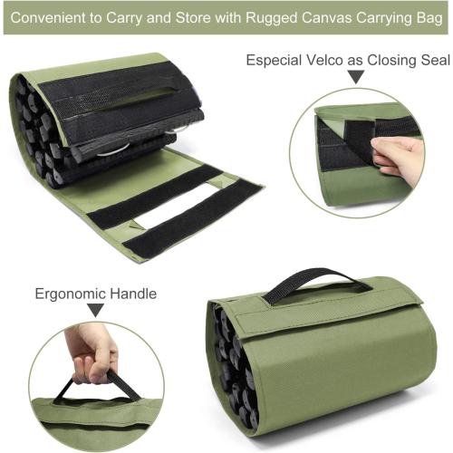 Reliancer 2PC Traction Tracks Mats TPR 31.5 L Tire Recovery Track Pad Roll Car Vehicle Tyre Traction Boards Tire Ladder Track Grabber Auto Emergency Traction Aid w/Bag for Off-Road Mud Snow Ice Sand